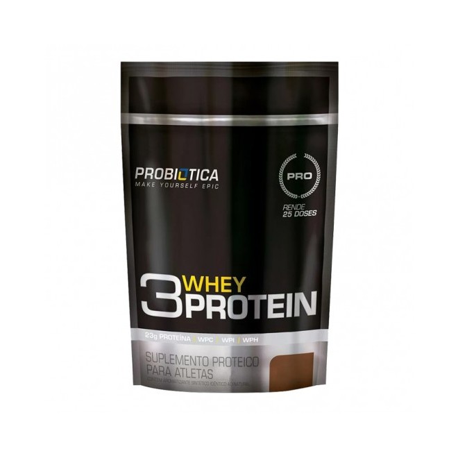 3 Whey Protein 825g Refil - Probiotica