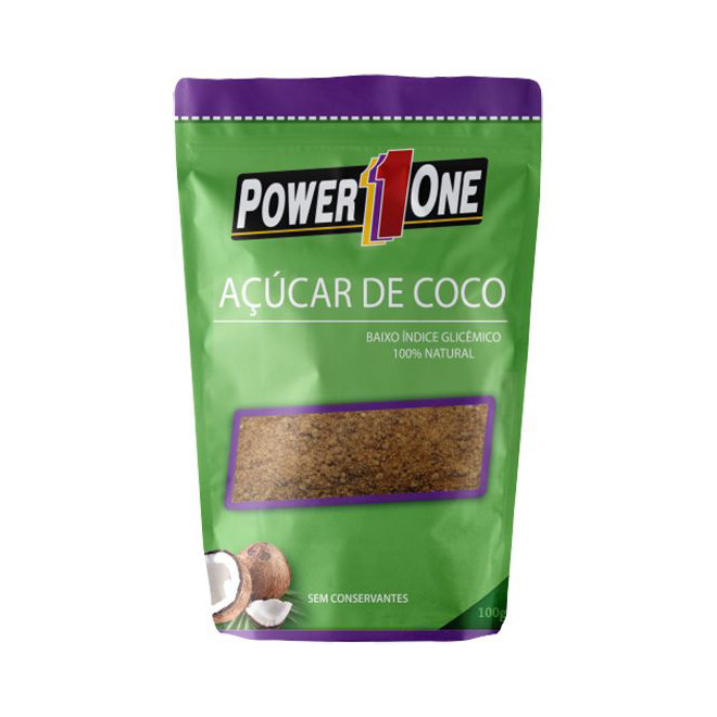 Açúcar de Coco 100g - Power1One