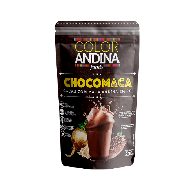 Achocolatado ChocoMaca (200g) - Color Andina
