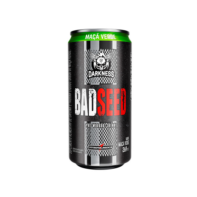 BADSEED Pré-Workout Drink Fardo c/ 6 Latas 269ml Cada - Integralmedica 