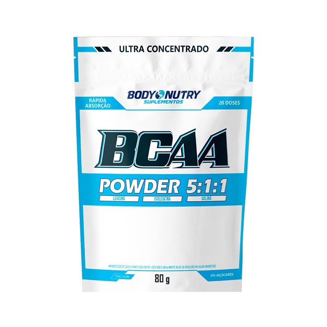 BCAA Powder 5.1.1 80g - Body Nutry