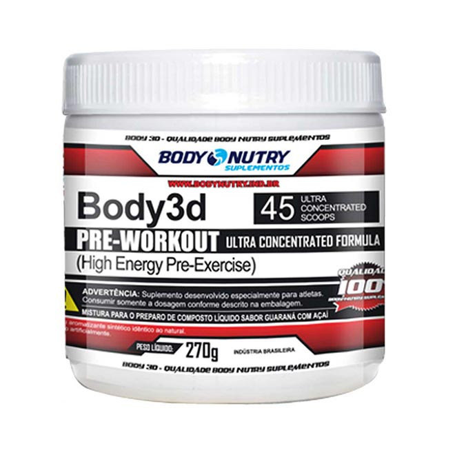 Body 3D Guaraná com Açaí - Body Nutry 
