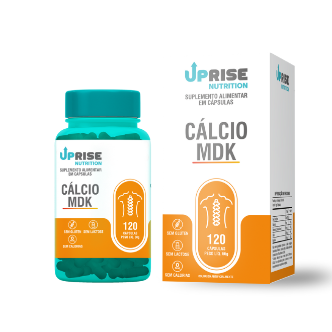 Cálcio MDK (120 Caps) - Up Rise