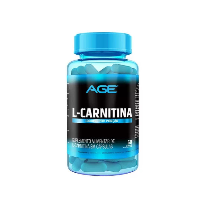 L-Carnitina 1000mg (120 Caps) - AGE 