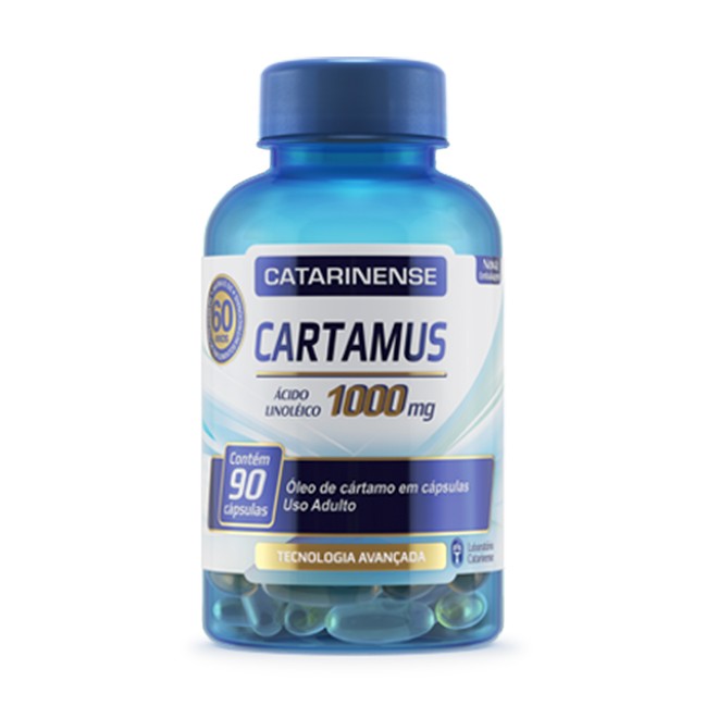 Cartamus 1000mg 90 Cápsulas - Catarinense