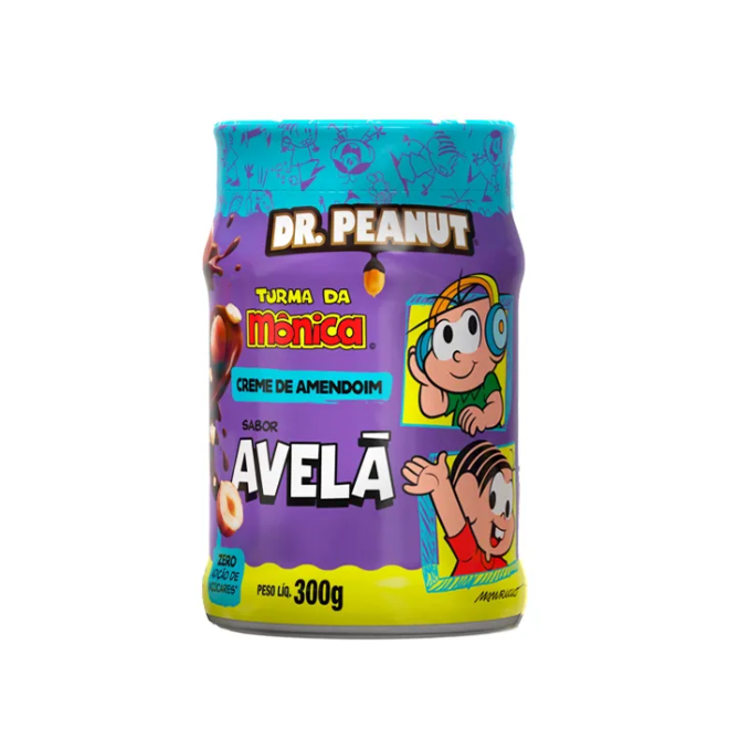 Creme de Amendoim (300g) Turma da Mônica - Dr. Peanut 