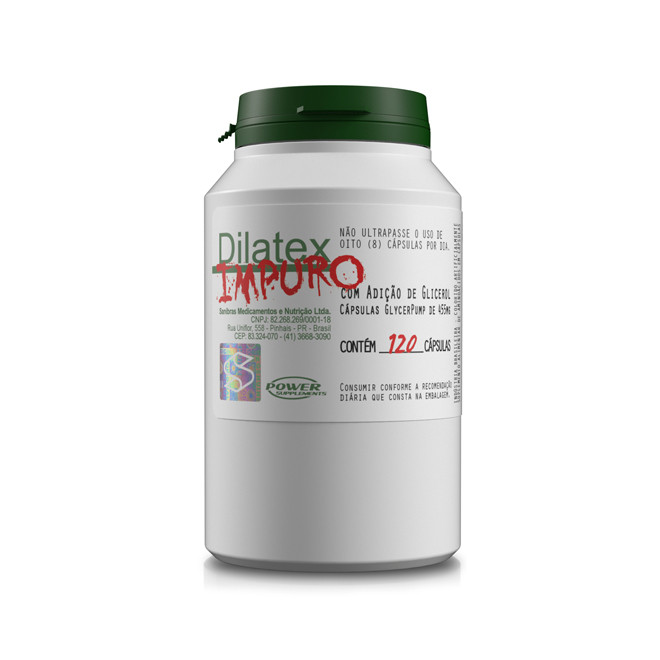 Dilatex Impuro (120 Caps) - Power Supplements