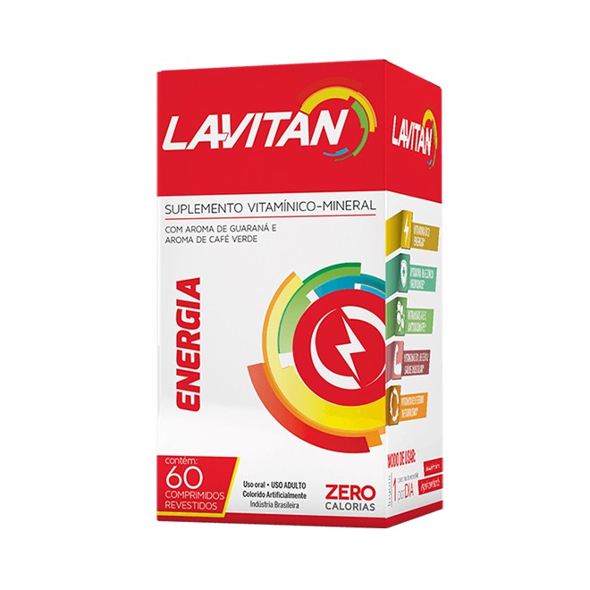 Lavitan Energia (60 Comprimidos) - Cimed