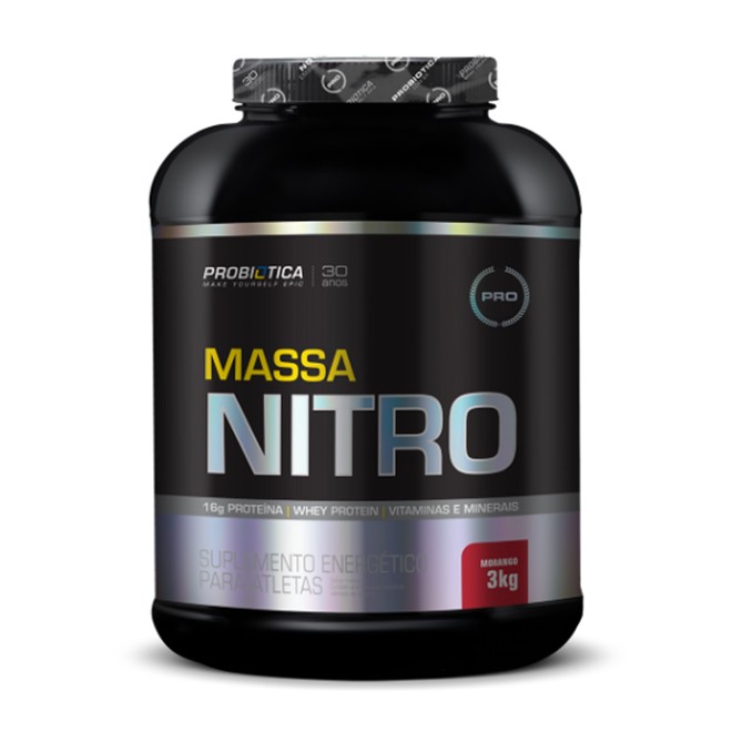 Massa Nitro NO2 - 3kg - Probiótica
