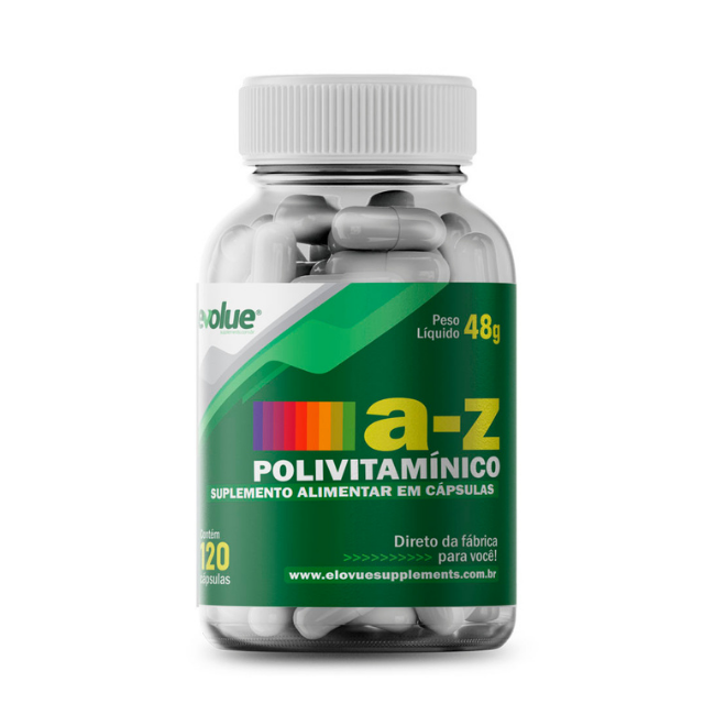 Polivitamínico  AZ (120 Cápsulas) - Evolue