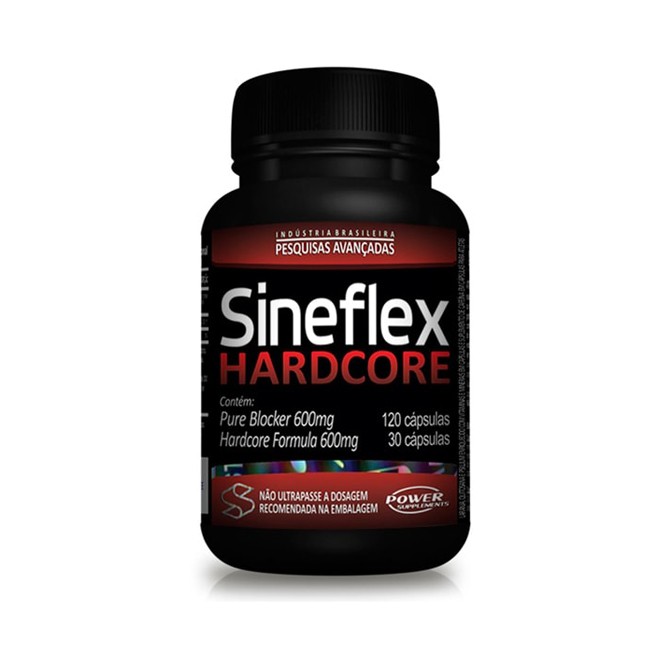Sineflex Hardcore 150 Cápsulas - Power Supplements 