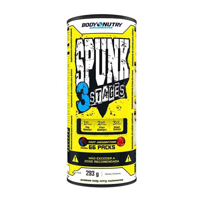 Spunk 3 Stages 66 Packs - Body Nutry