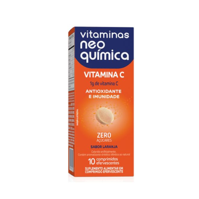 Vitamina C 1g (10 Tabs) - Neo Quimica