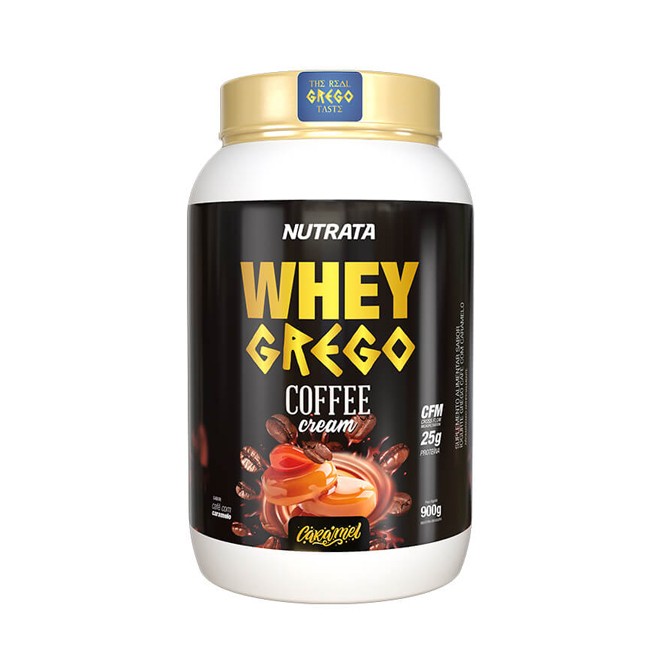 Whey Grego Coffe Cream 900g - Nutrata