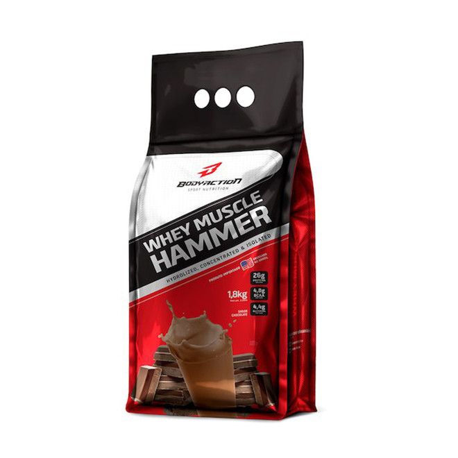 Whey Muscle Hammer Refil 1,8kg - Body Action