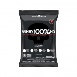 Whey 100% HD Refil (900g) - Black Skull 