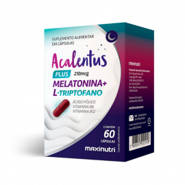 Acalentus Plus c/ Melatonina (60 caps) - Maxinutri
