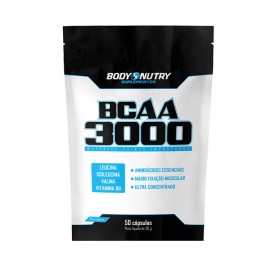 BCAA 3000 Refil 50 Cápsulas - Body Nutry