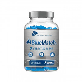 Blue Match Essential Blend 500mg (90 Cápsulas) - Flora Nativa 