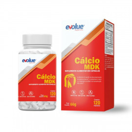 Cálcio MDK 120 Cápsulas - Evolue Supplements 