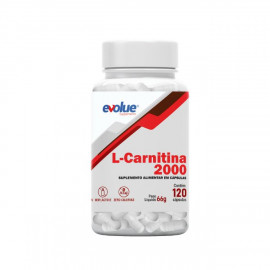 L-carnitina 2000mg (120 Cápsulas) - Evolue Supplements 