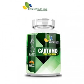 Óleo de Cártamo + Vitamina E 1000mg (120 Cápsulas) - Flora Nativa
