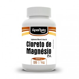 Cloreto de Magnésio P.A 120 Cápsulas (600mg) - Apsinutri