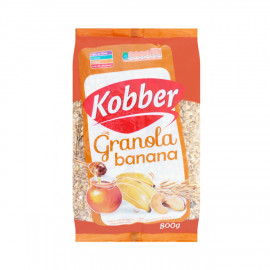 Granola Banana, Mel e Castanhas (800g) - Kobber