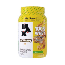 100% Whey Dr. Peanut 900g Paçoca - Max Titanium