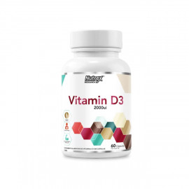 Vitamina D3 2000UI (60 Cáps) - Nutrex