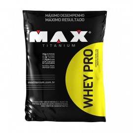 Whey Pro 1,5kg Refil - Max Titanium